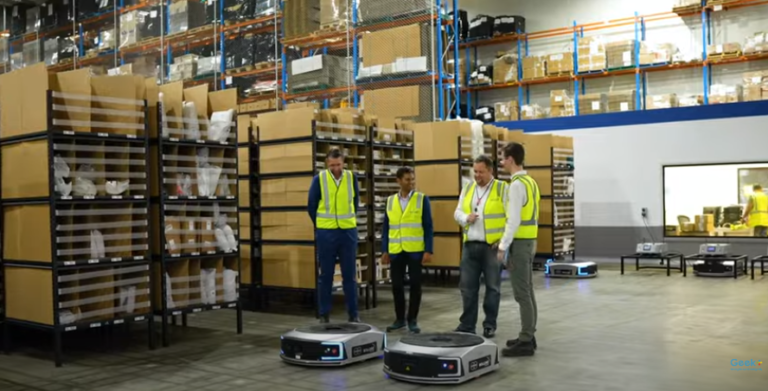 Geek+ Trots Globe with Fleets of AMRs | AEI