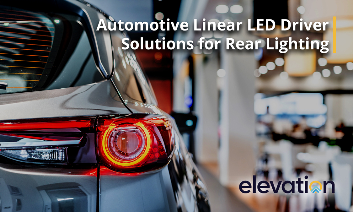 Elevation to Offer New Automotive-Grade LED Driver Solutions | AEI