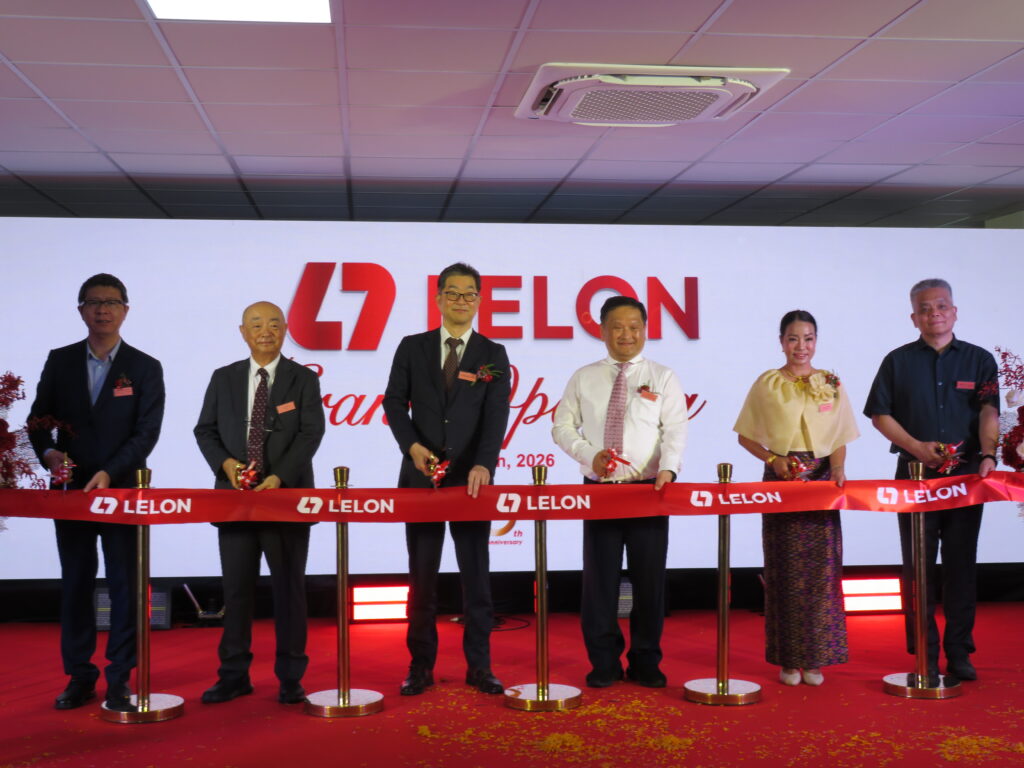 Lelon Electronics Ribbon Cutting Amata City Thailand